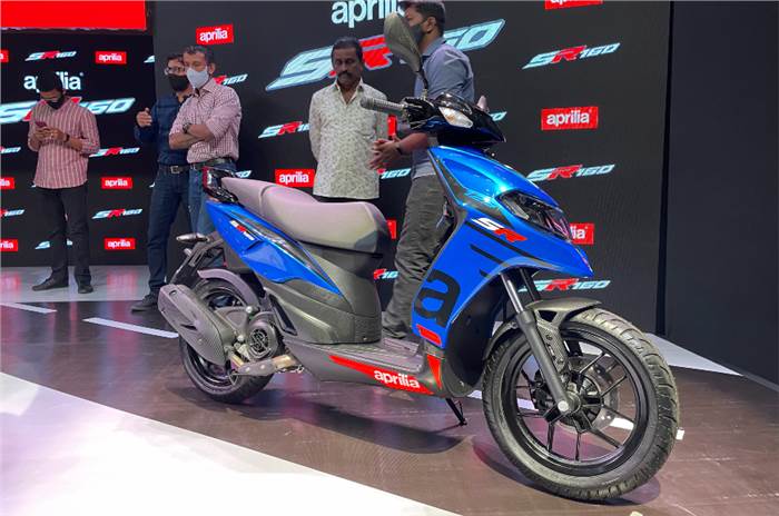 2022 Aprilia SR range launched from Rs 1.08 lakh